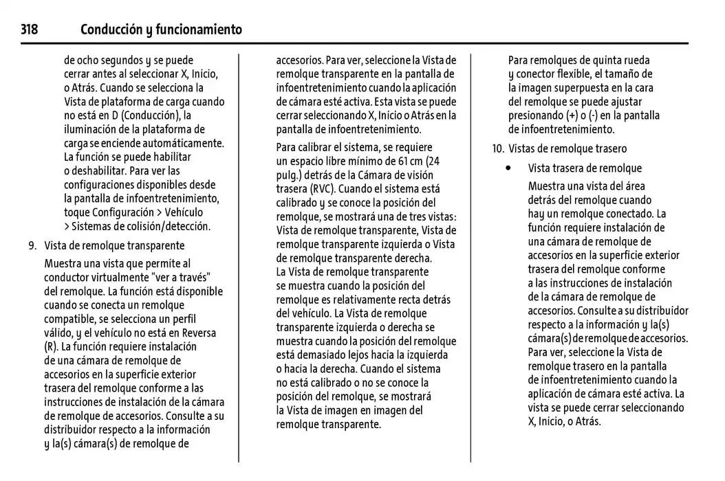 Catálogo de Cheyenne 2025 Manual del propietario 22 de enero al 31 de diciembre 2025 - Pagina 319