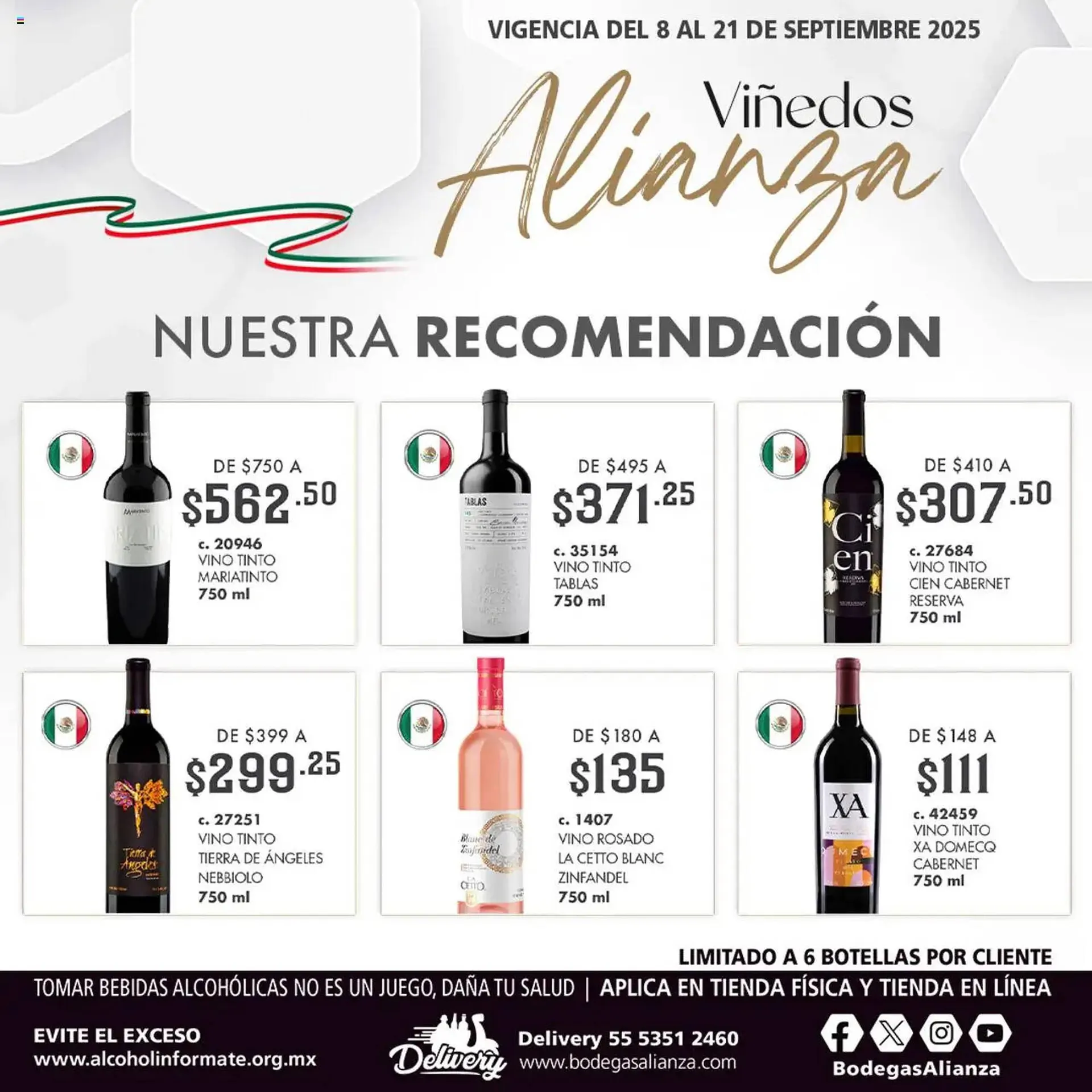 Catálogo de Folleto Bodegas Alianza 8 de septiembre al 21 de septiembre 2025 - Pagina 3