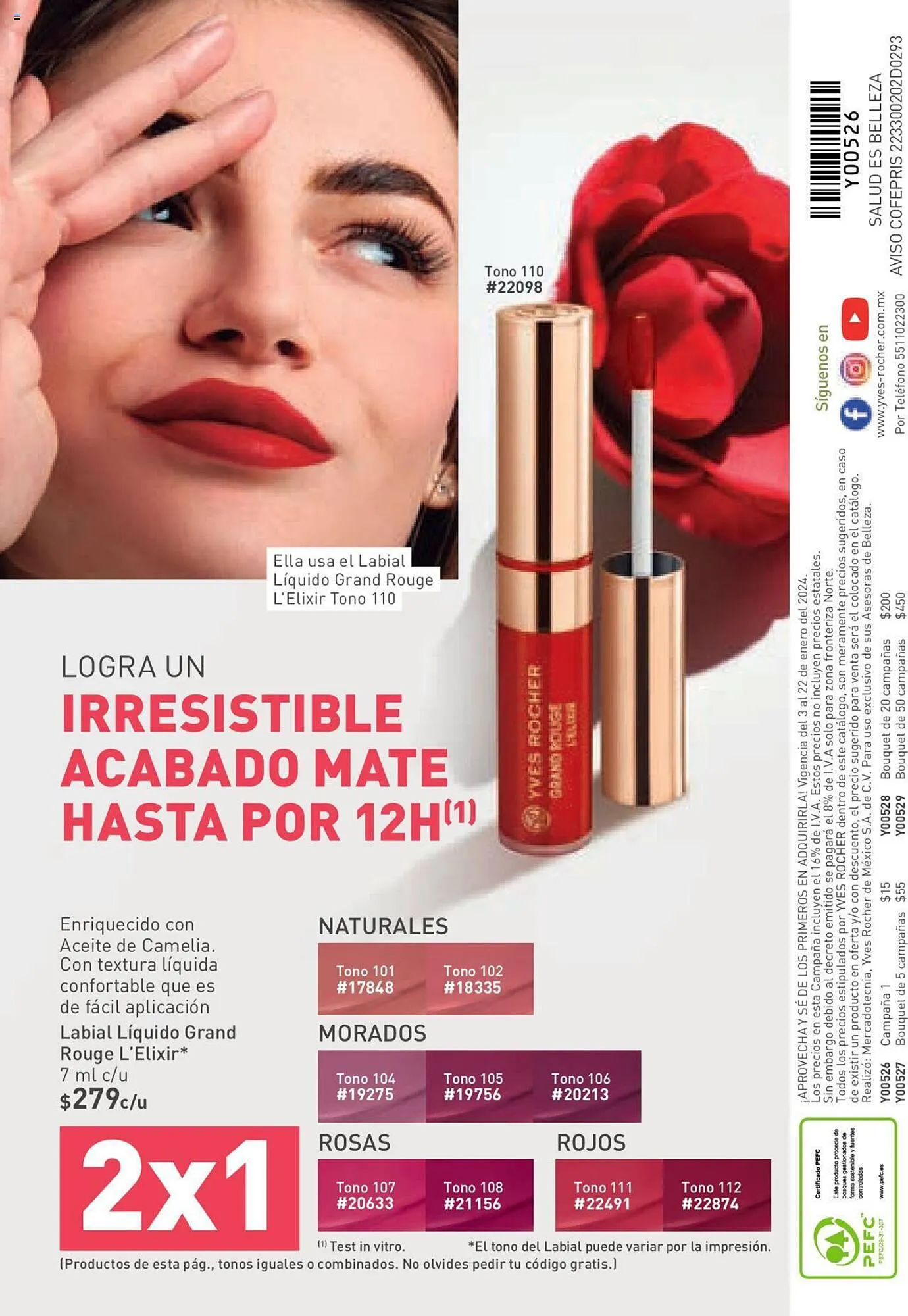 Catálogo de Catálogo Yves Rocher 3 de enero al 22 de enero 2024 - Pagina 114