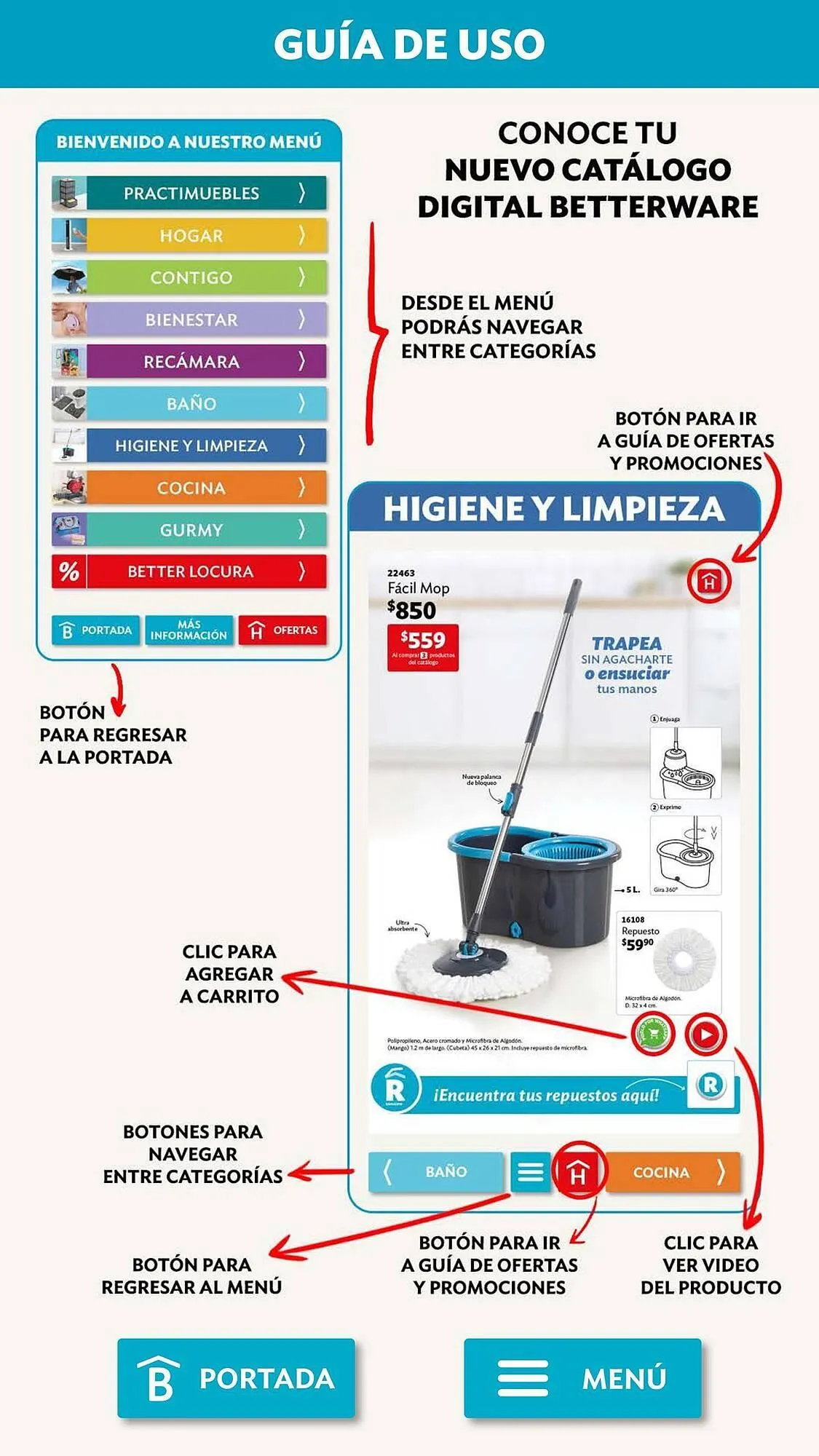 Catálogo de Catálogo BetterWare 7 de abril al 30 de abril 2025 - Pagina 122