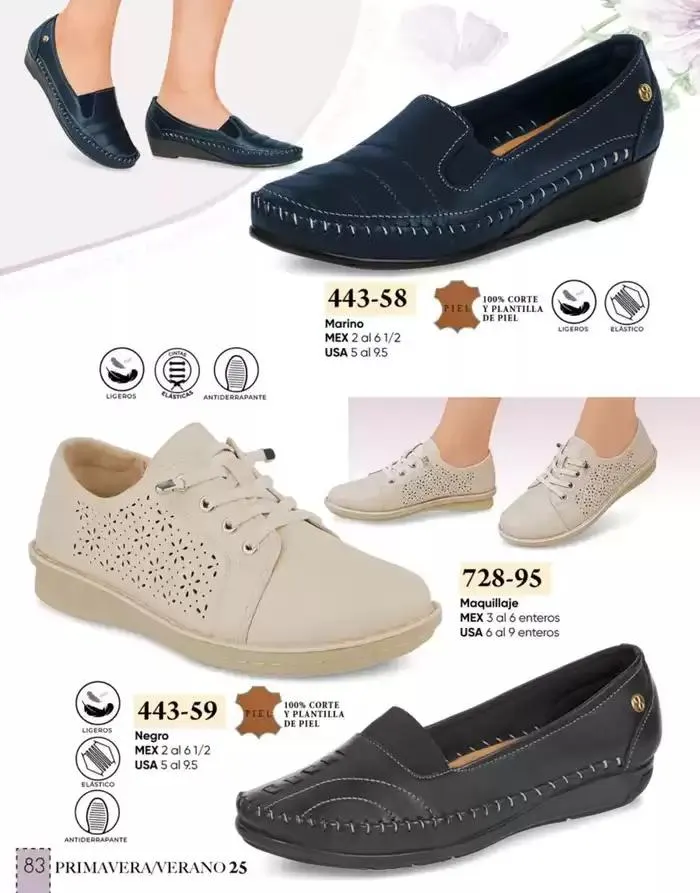 Catálogo de Catálogo Cklass Confort Primavera Verano 2025 México 8 de enero al 30 de junio 2025 - Pagina 82