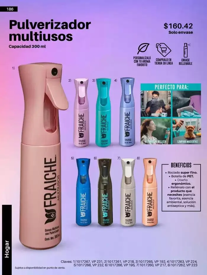 Catálogo de Catálogo 2025 3 de abril al 31 de diciembre 2025 - Pagina 188