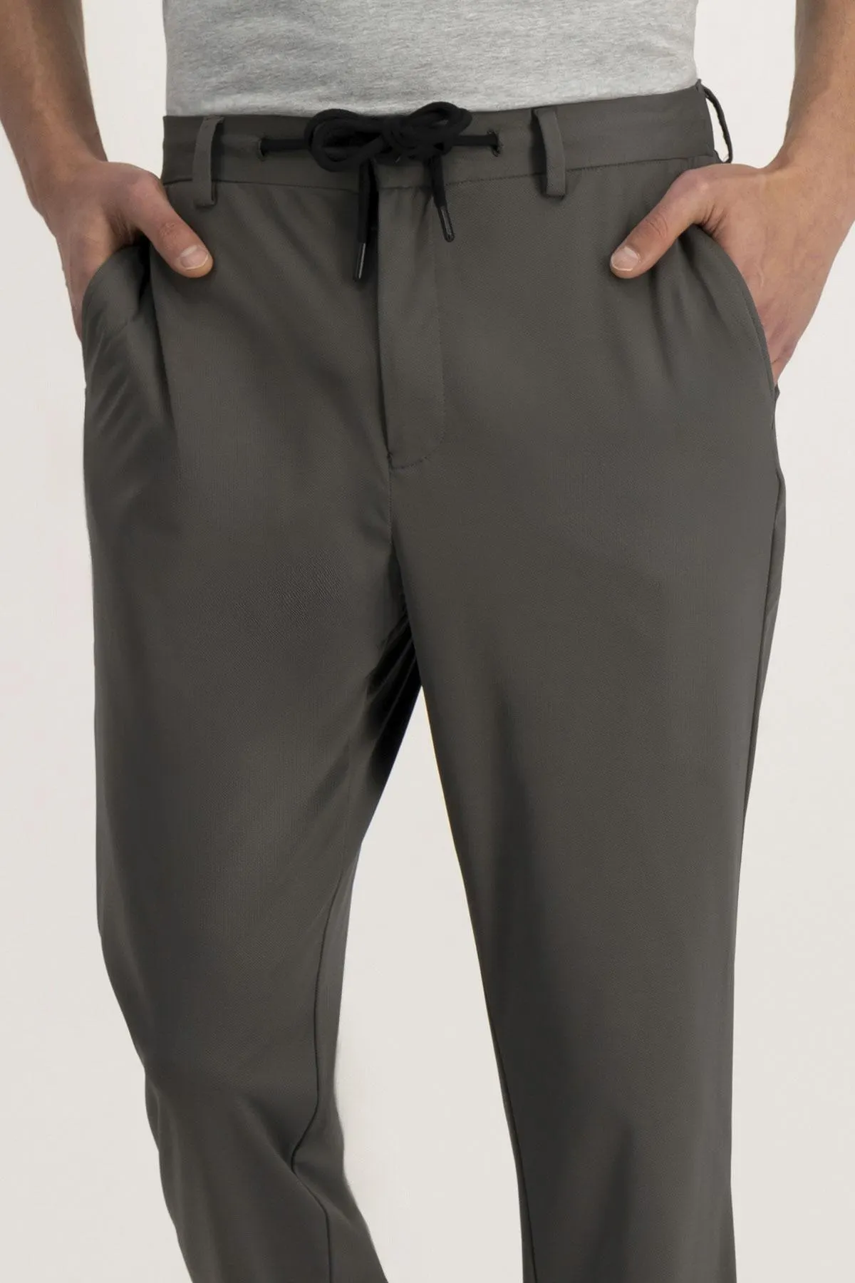 Pantalón Casual Roberts Red Verde Oliva Slim Fit