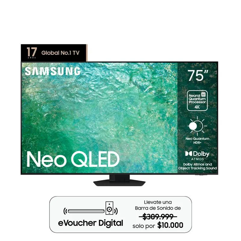 SMART NEO QLED TV 75" SAMSUNG QN75QN85CAGCZB