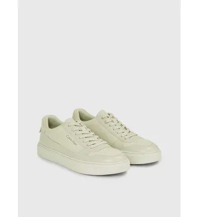 Tenis Calvin Klein de Piel Hombre Beige