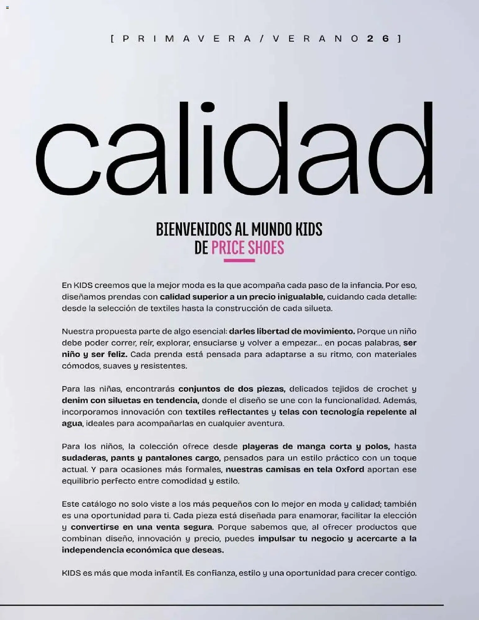 Catálogo de Catálogo Price Shoes 1 de abril al 1 de octubre 2026 - Pagina 3