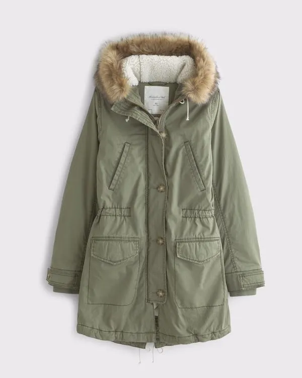 Fleece-Lined Parka