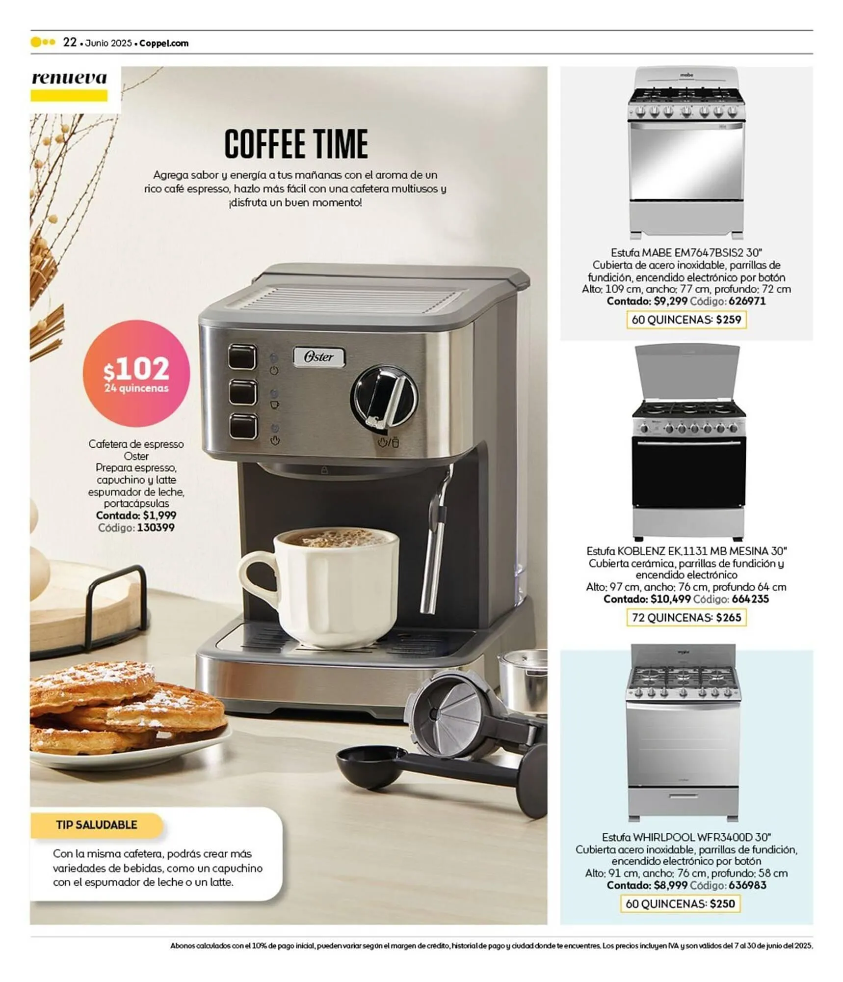 Catálogo de Catálogo Coppel 9 de junio al 30 de junio 2025 - Pagina 22