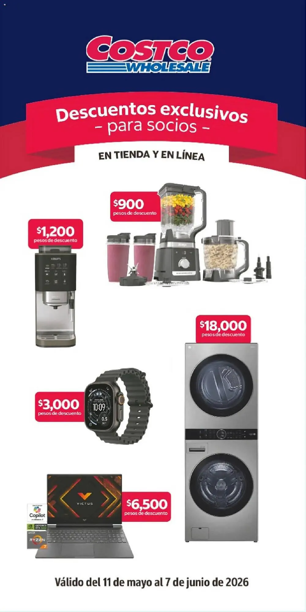Catálogo de Catálogo Costco 11 de mayo al 7 de junio 2026 - Pagina 1