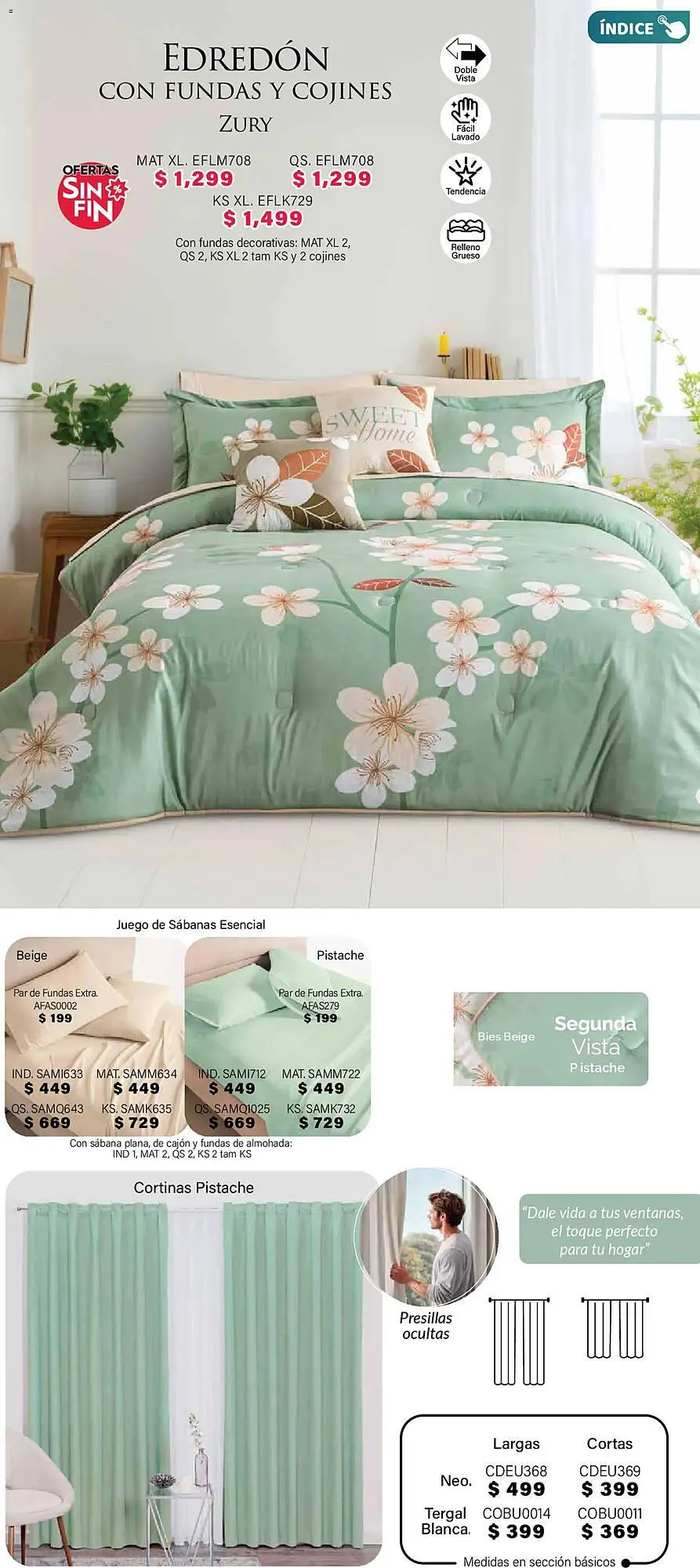 Catálogo de Catálogo Colchas Concord 1 de noviembre al 1 de febrero 2026 - Pagina 99