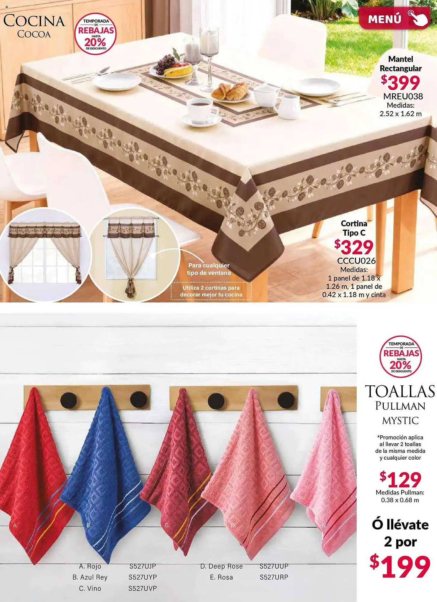 Catálogo de Catálogo Colchas Concord 1 de febrero al 2 de mayo 2026 - Pagina 119