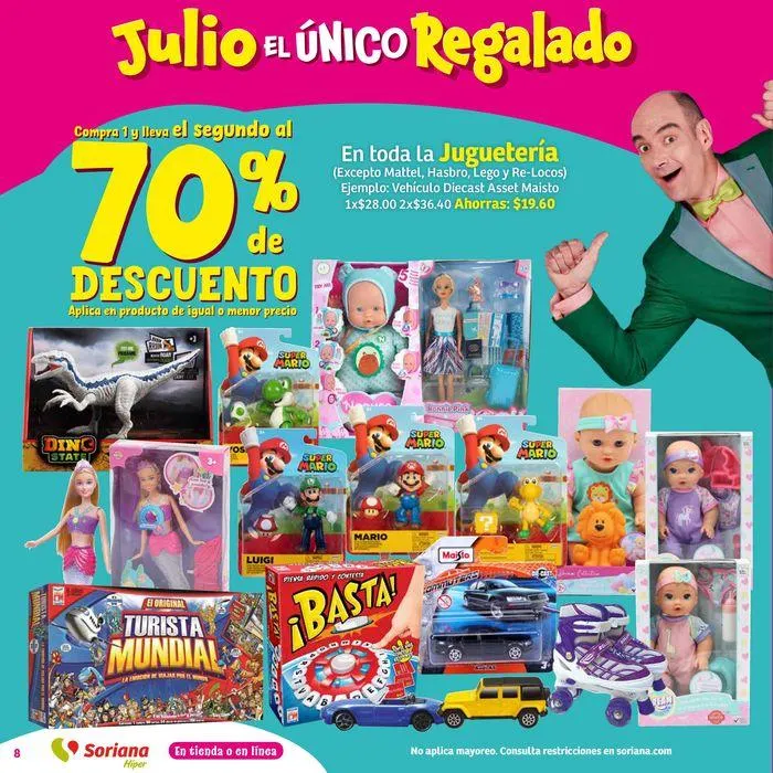 Catálogo de Julio Regalado Híper 26 de julio al 30 de julio 2024 - Pagina 8
