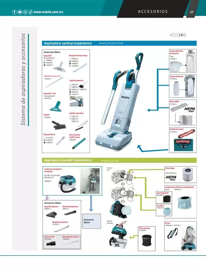 Catálogo de Catálogo de Aspiradoras 8 de enero al 31 de diciembre 2025 - Pagina 27