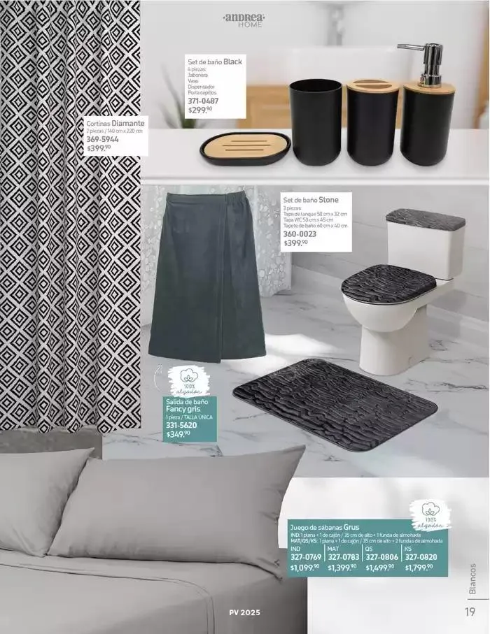 Catálogo de ANDREA | ANDREA HOME 26 de enero al 24 de mayo 2025 - Pagina 19