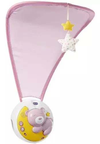 Proyector De Cuna Next2moon Marca Chicco Musical Color Rosa