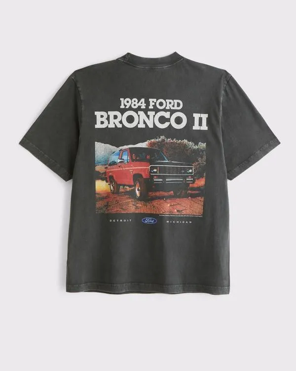 Vintage-Inspired Bronco Graphic Tee
