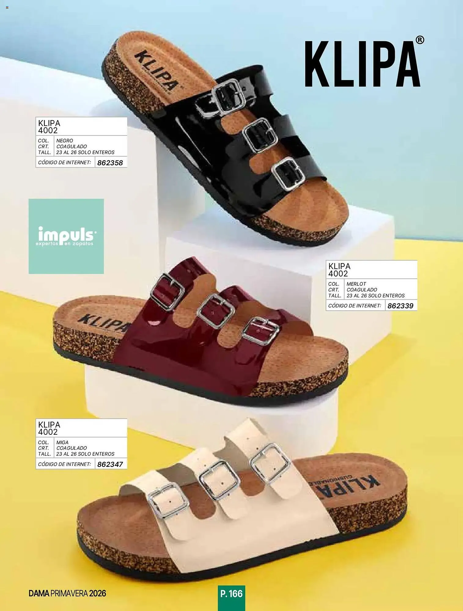 Catálogo de Catálogo Impuls 1 de enero al 1 de junio 2026 - Pagina 168