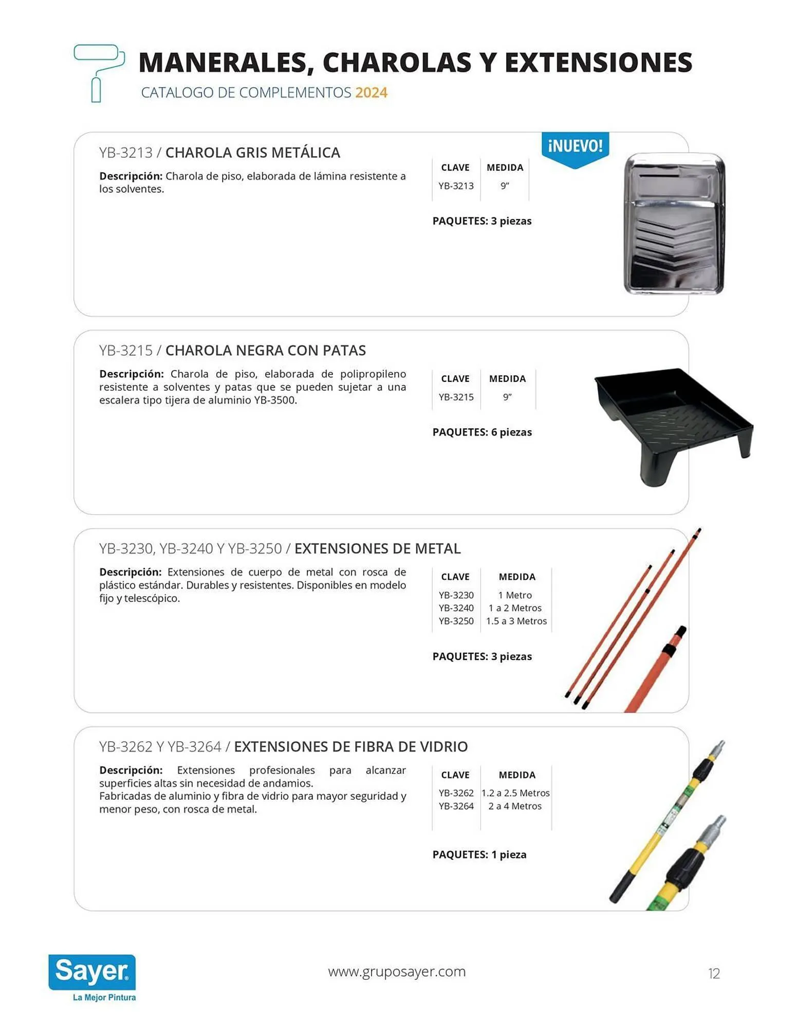 Catálogo de Catálogo Sayer 3 de enero al 31 de diciembre 2024 - Pagina 12