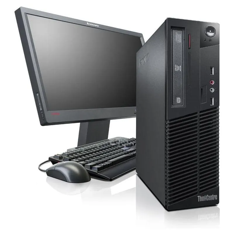PC Lenovo M79, SFF, AMD A8, 4GB RAM, 128GB SSD, 19", REACONDICIONADO