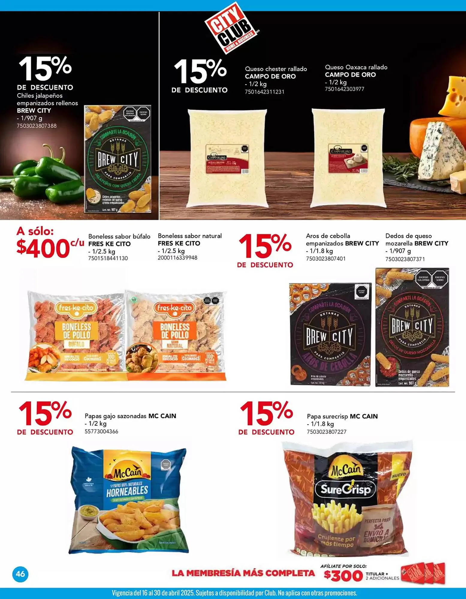 Catálogo de Catálogo City Club 1 de abril al 30 de abril 2025 - Pagina 46