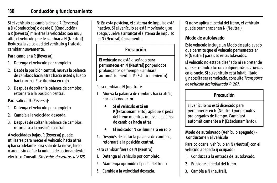 Catálogo de BrightDrop 400 Y BrightDrop 600 Manual del propietario 22 de enero al 31 de diciembre 2025 - Pagina 139
