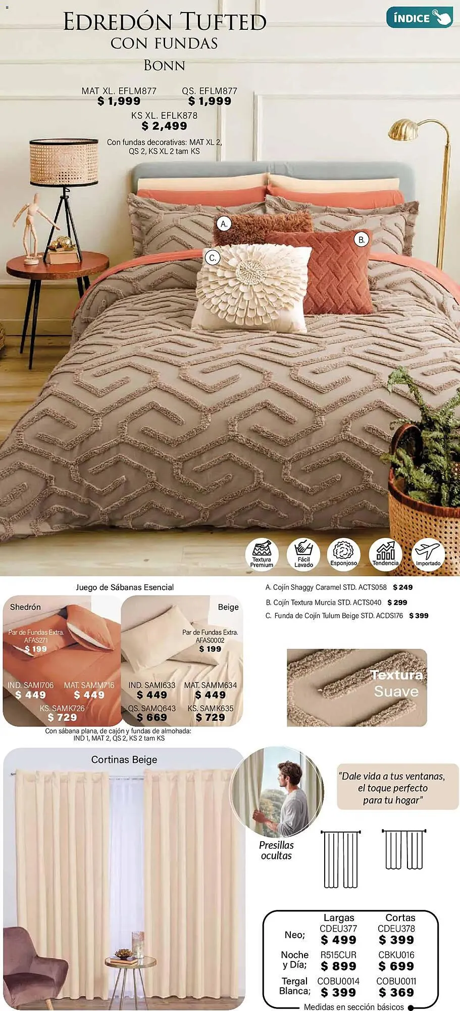 Catálogo de Catálogo Colchas Concord 1 de noviembre al 1 de febrero 2026 - Pagina 146