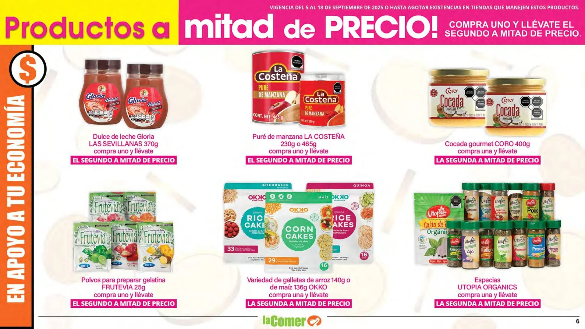 Catálogo de Folleto La Comer 5 de septiembre al 18 de septiembre 2025 - Pagina 6