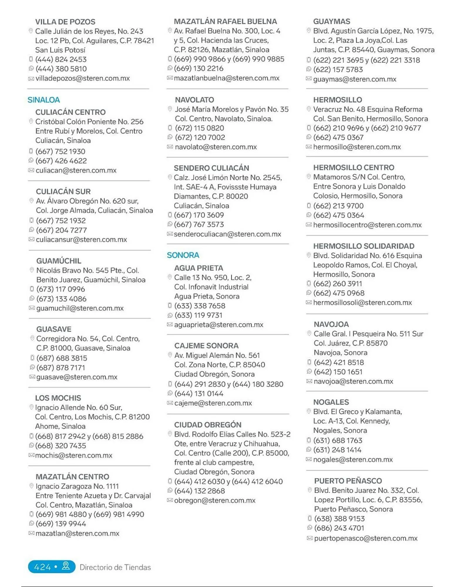 Catálogo de Catálogo Steren 18 de febrero al 31 de diciembre 2025 - Pagina 442
