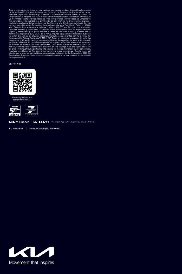 Catálogo de Nuevo Kia K3 Sedán 20 de octubre al 31 de julio 2024 - Pagina 7
