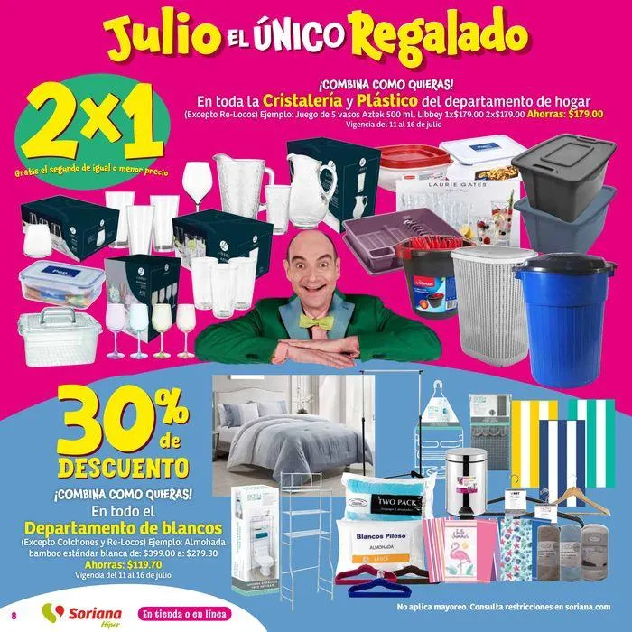 Catálogo de Julio Regalado Híper 12 de julio al 17 de julio 2024 - Pagina 8