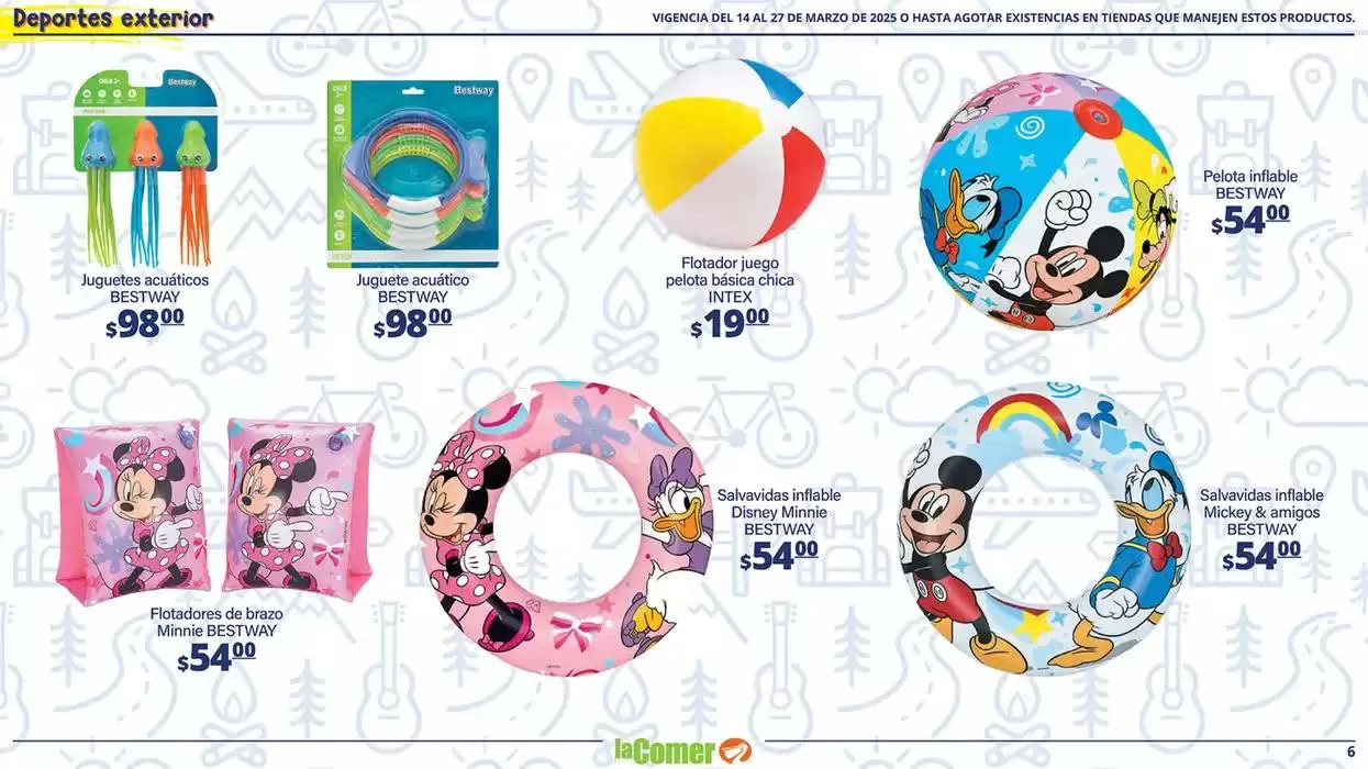 Catálogo de Vacaciones La Comer 14 de marzo al 27 de marzo 2025 - Pagina 6
