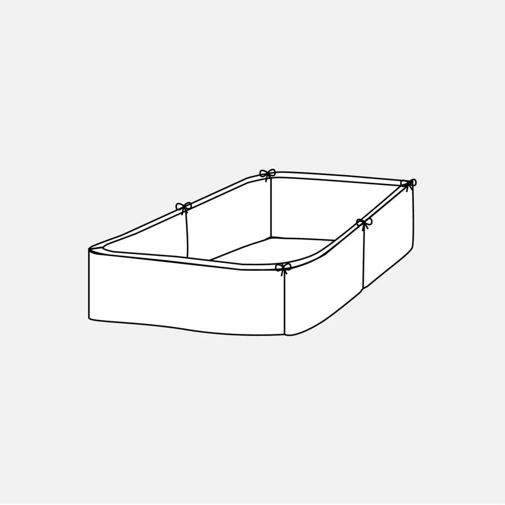 Guarda Básica Mini Cuna Amaya Crece