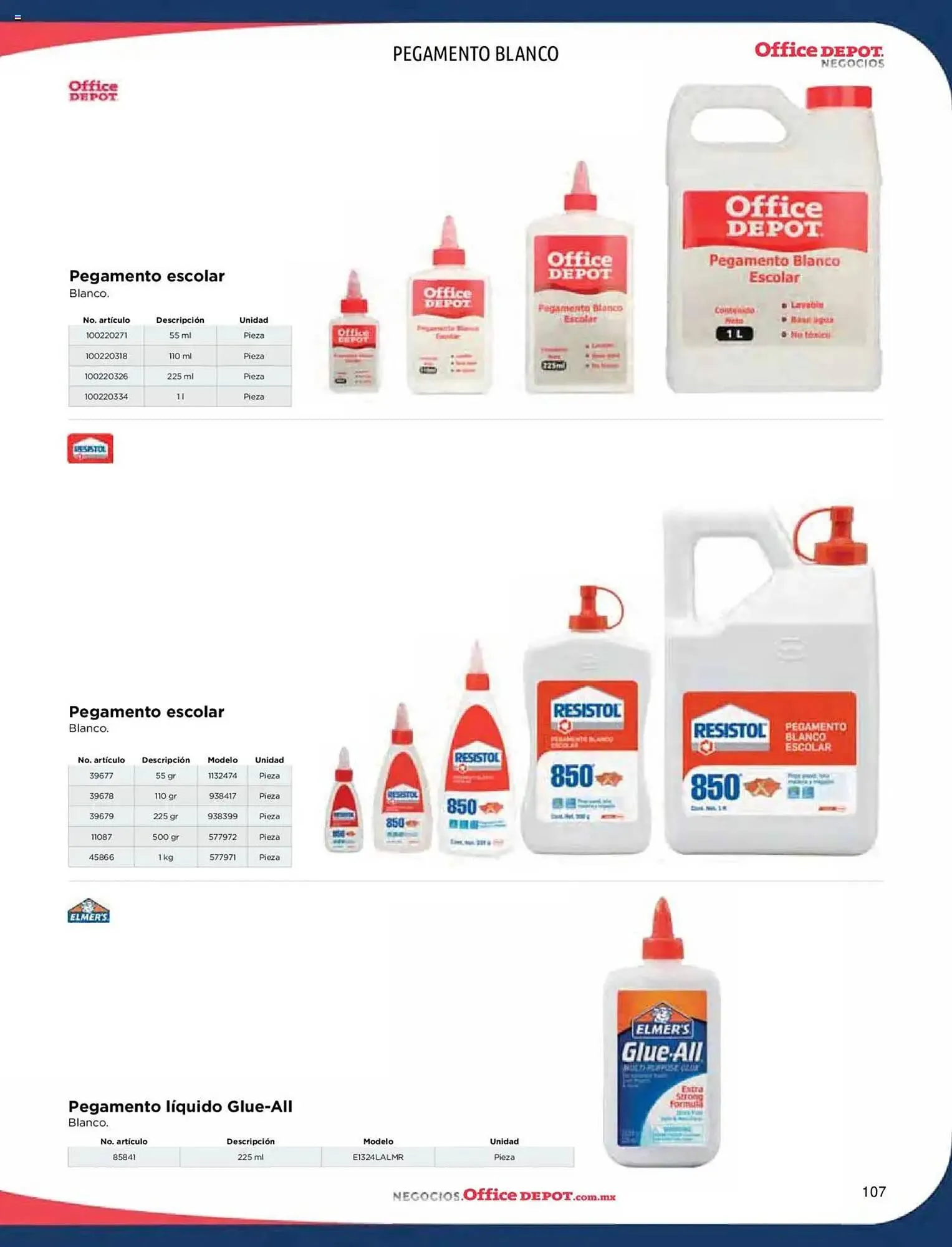 Catálogo de Catálogo Office Depot 9 de enero al 31 de diciembre 2025 - Pagina 109