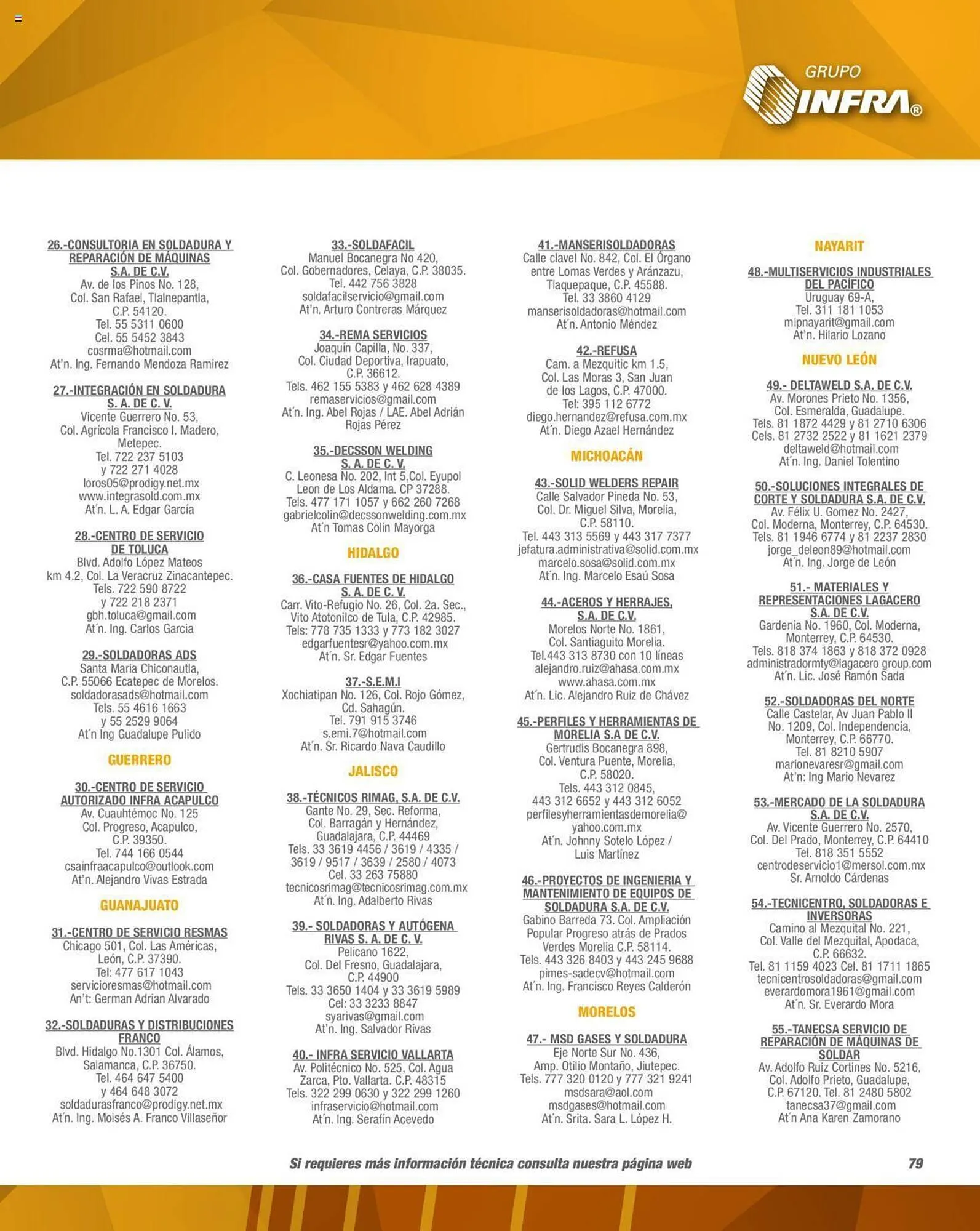 Catálogo de Catálogo Infra 1 de febrero al 31 de diciembre 2023 - Pagina 81