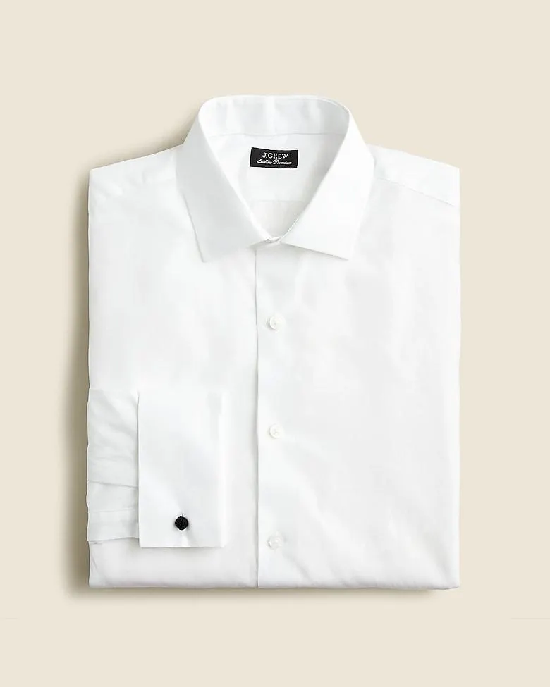 Ludlow Premium fine cotton dress shirt with french cuffs