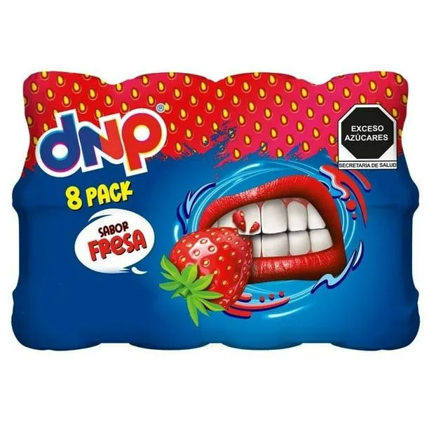 Alimento lácteo fermentado Danup fresa 8 pzas de 220 g c/u