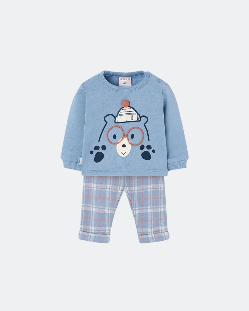 Pijama de bebé con diseño de osito