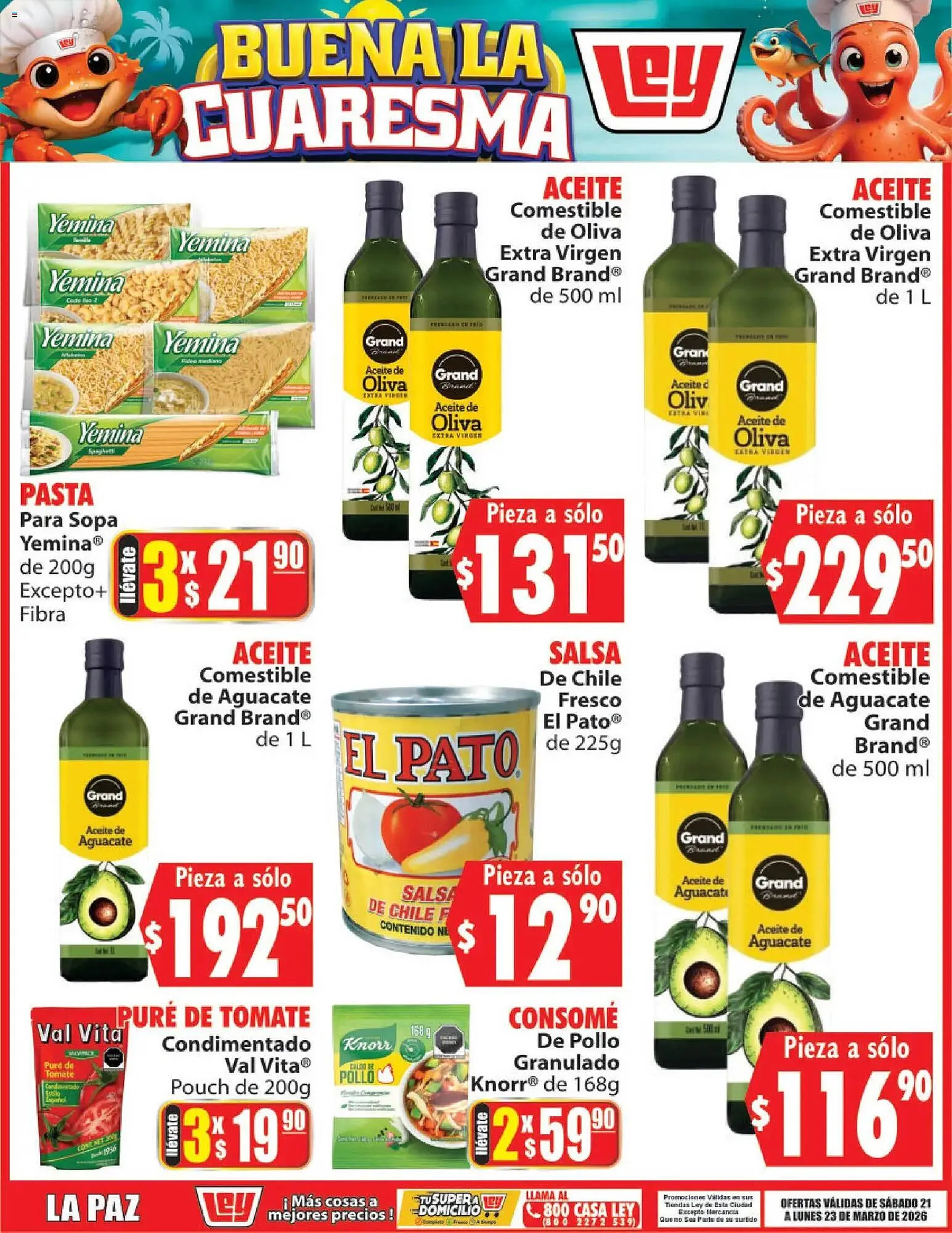 Catálogo de Folleto Casa Ley 21 de marzo al 23 de marzo 2026 - Pagina 3