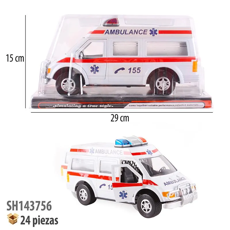 CAMIONETA AMBULANCIA FRICCION.