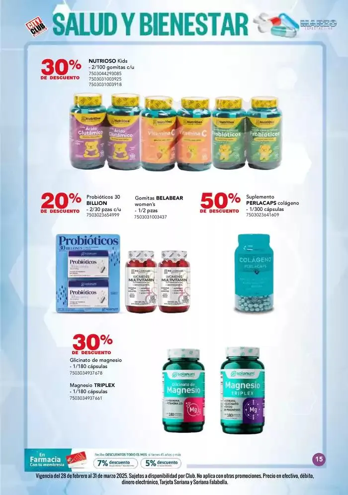 Catálogo de Marzo Espectacular 28 de febrero al 31 de marzo 2025 - Pagina 15