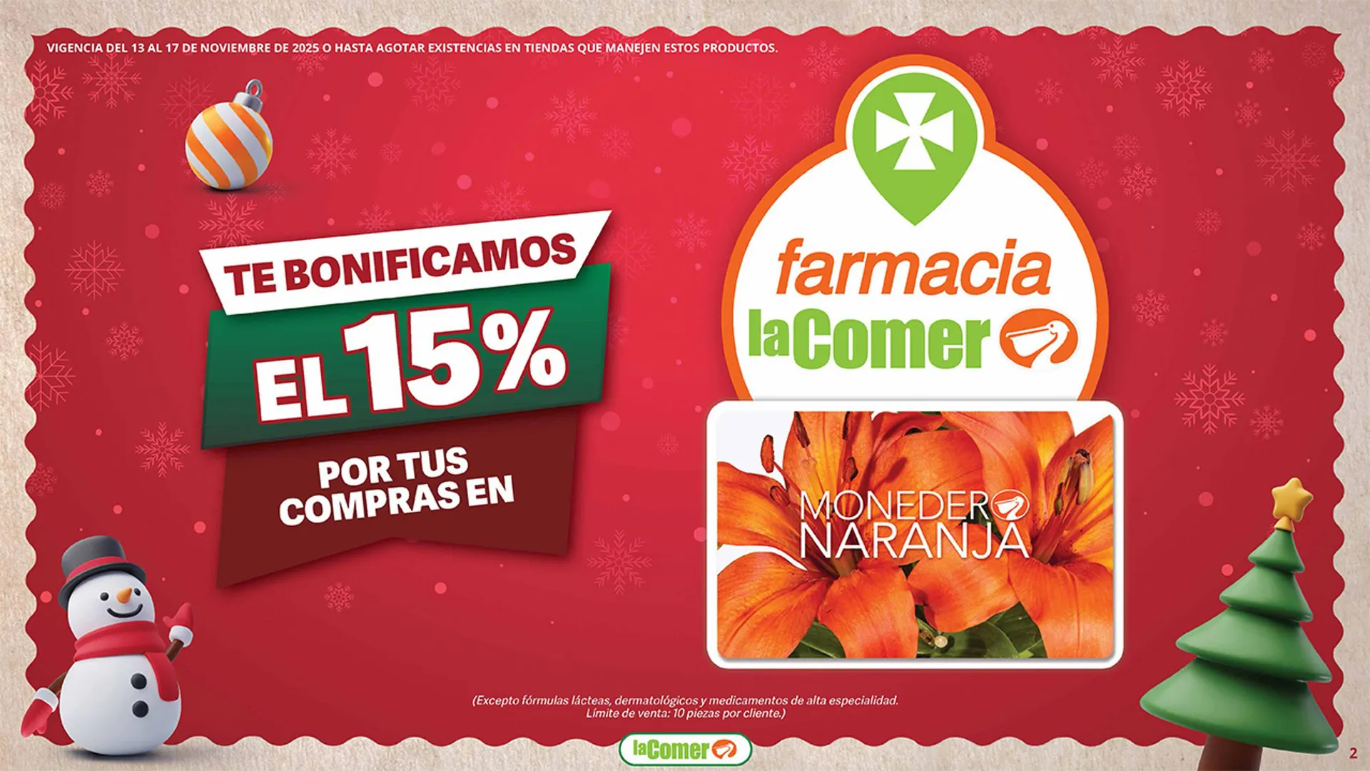 Catálogo de Folleto La Comer 13 de noviembre al 17 de noviembre 2025 - Pagina 2