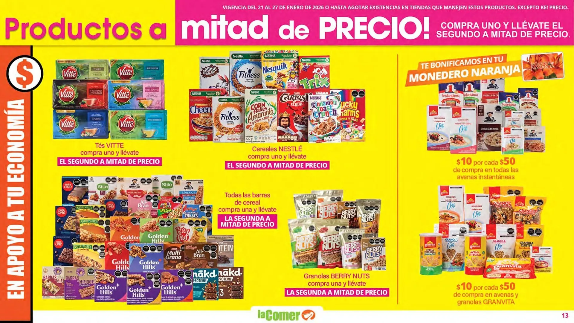 Catálogo de Folleto La Comer 21 de enero al 27 de enero 2026 - Pagina 13