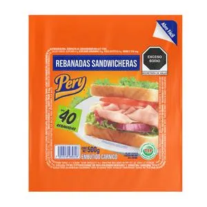 Pery Rebanadas Sandwicheras 500 g