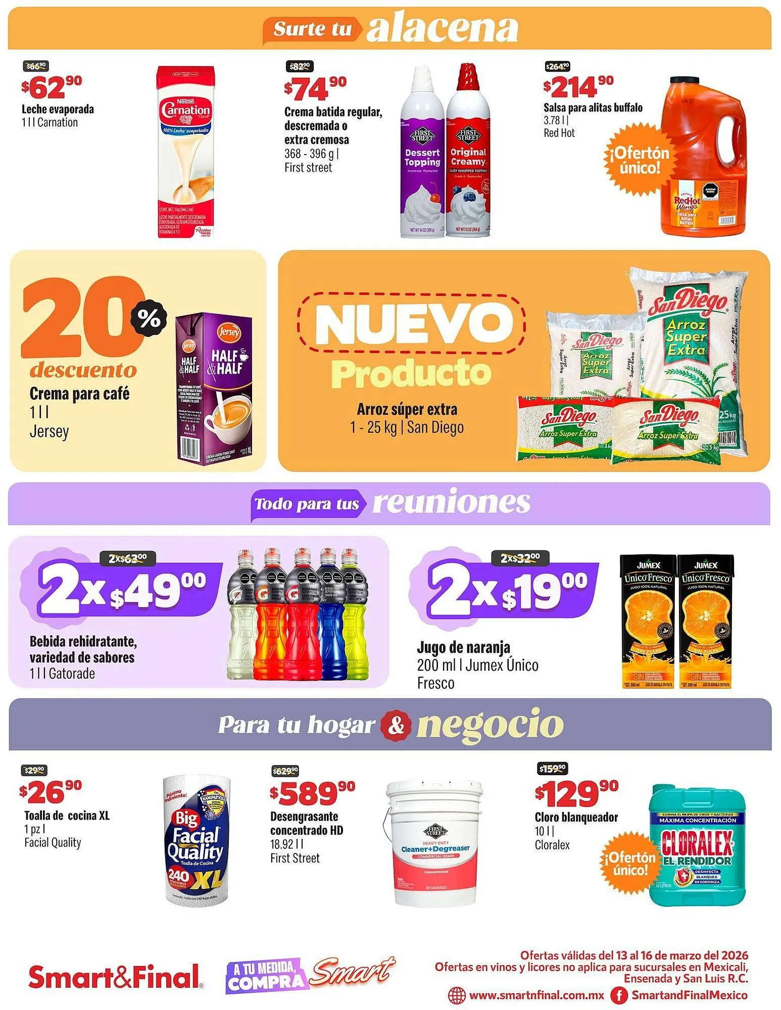 Catálogo de Catálogo Smart & Final 13 de marzo al 16 de marzo 2026 - Pagina 2