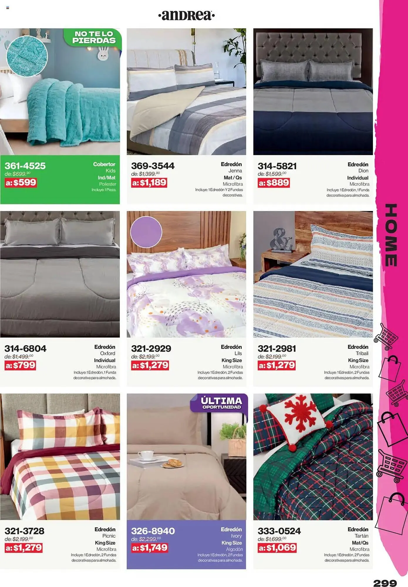 Catálogo de Catálogo Andrea 25 de mayo al 10 de agosto 2025 - Pagina 299