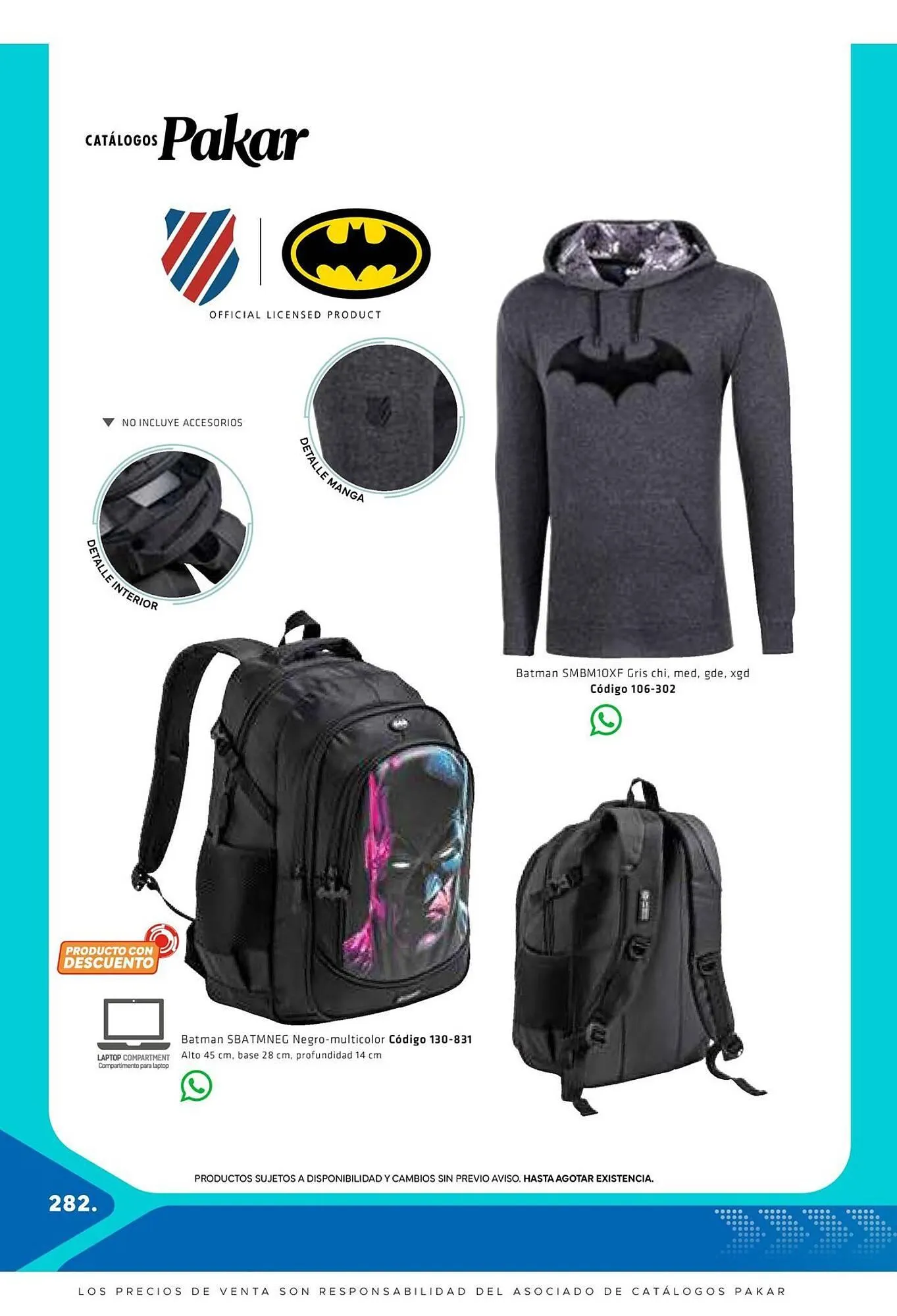 Catálogo de Catálogo SC Pakar 29 de abril al 29 de abril 2025 - Pagina 282