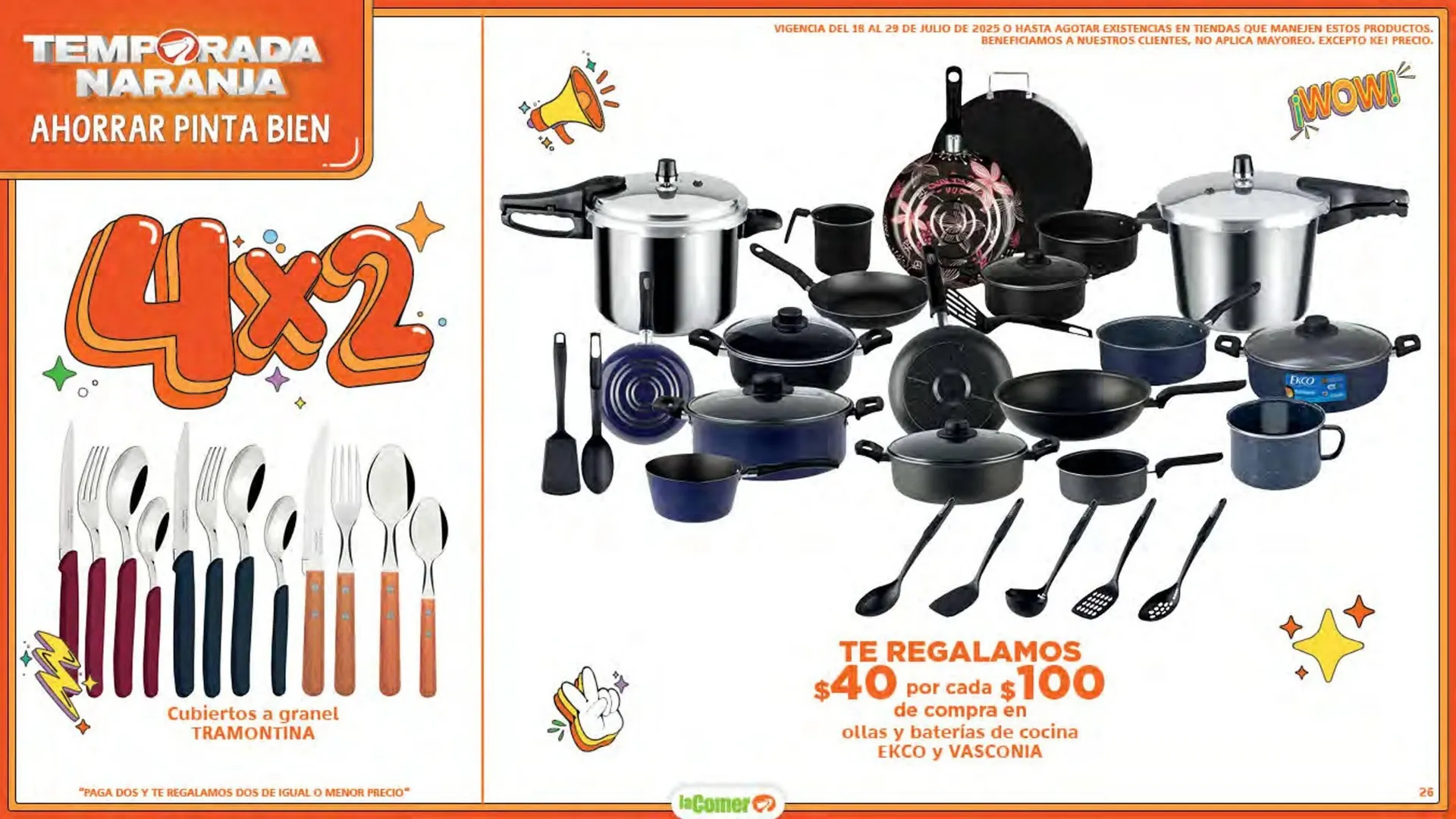 Catálogo de Catálogo La Comer 18 de julio al 29 de julio 2025 - Pagina 26