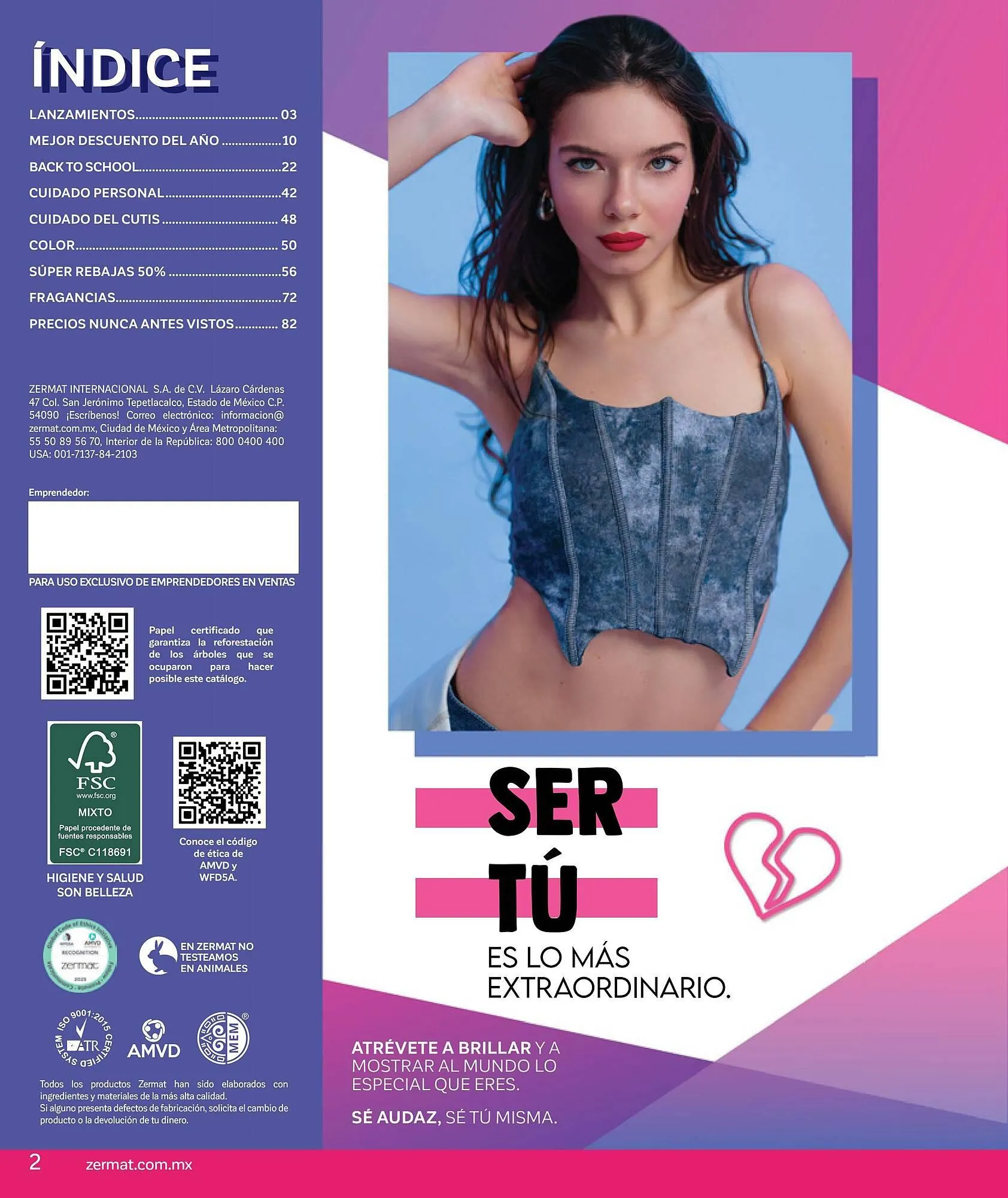 Catálogo de Catálogo Zermat 1 de agosto al 31 de agosto 2025 - Pagina 2
