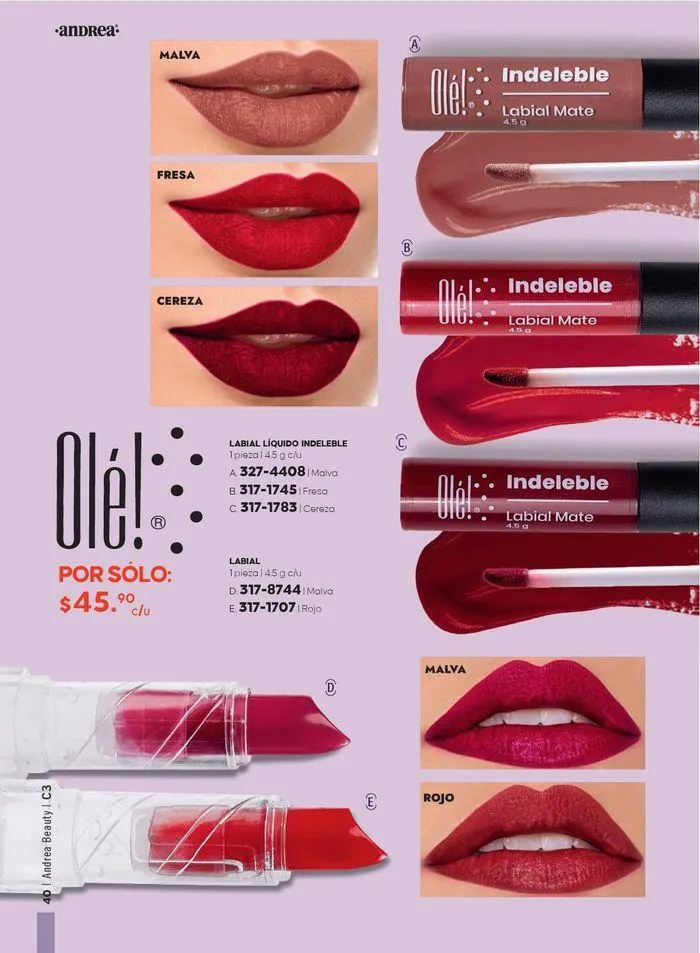 Catálogo de ANDREA | BELLEZA INTEGRAL DAMA 2 de mayo al 29 de junio 2024 - Pagina 78