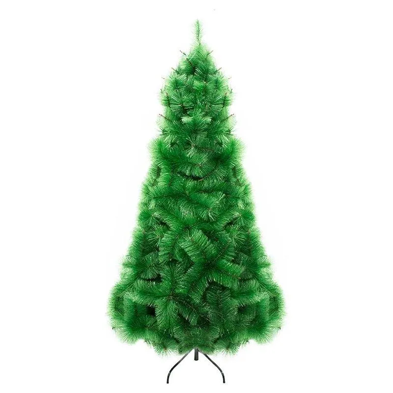 Árbol Navideño Ramas Montables Clásico 2.10 m Artificial Resistente